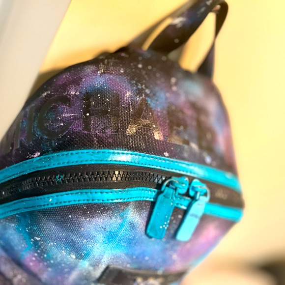 Signed Ltd Edition Galaxy Collection Mens backpack Michael Kors Kent Sport NWOT - Picture 7 of 10